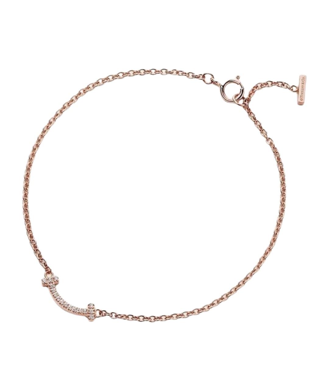 TIFFANY&CO Золотой браслет из розового золота, фото 1
