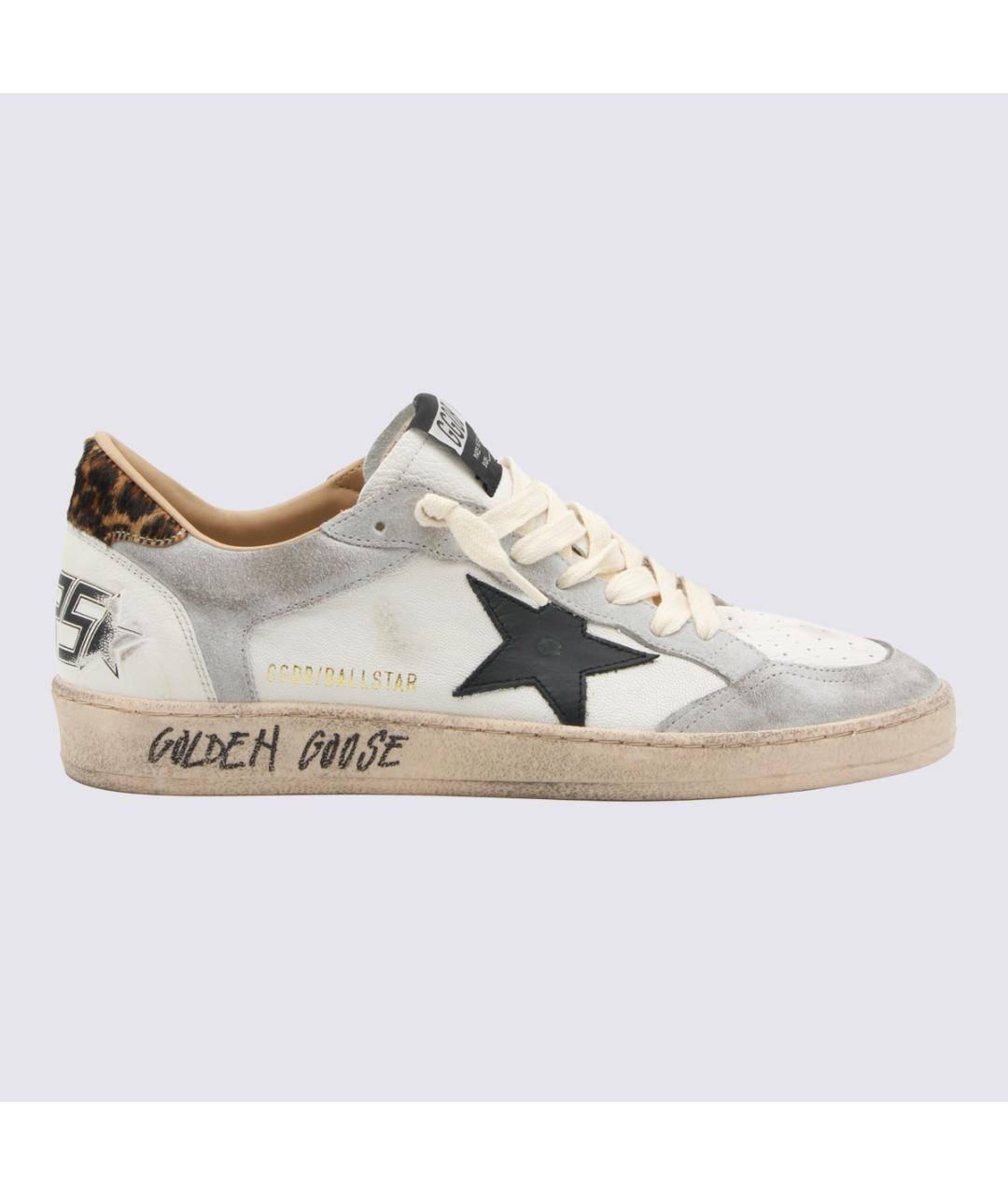 GOLDEN GOOSE DELUXE BRAND Мульти кожаные низкие кроссовки / кеды, фото 5
