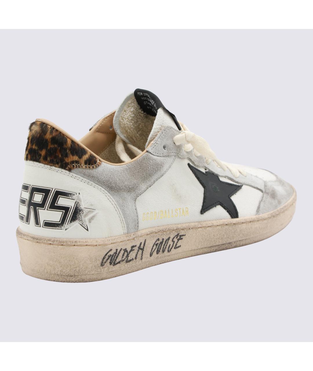 GOLDEN GOOSE DELUXE BRAND Мульти кожаные низкие кроссовки / кеды, фото 3