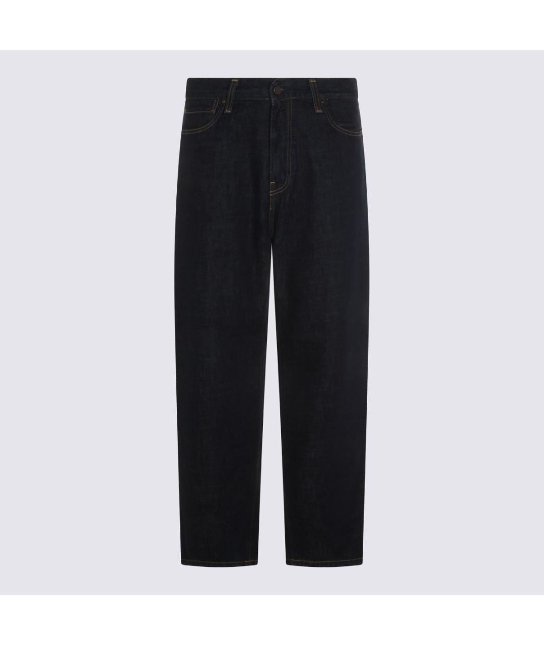 CARHARTT WIP Синие хлопковые прямые джинсы, фото 5