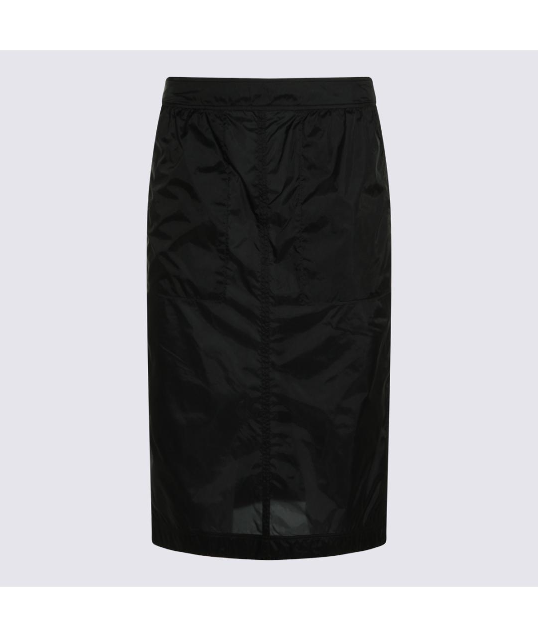 SAINT LAURENT Черная юбка миди, фото 5