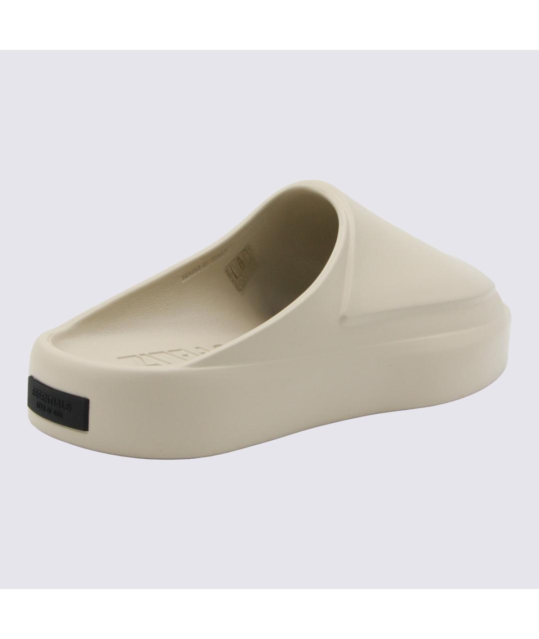 FEAR OF GOD ESSENTIALS Бежевые шлепанцы, фото 3