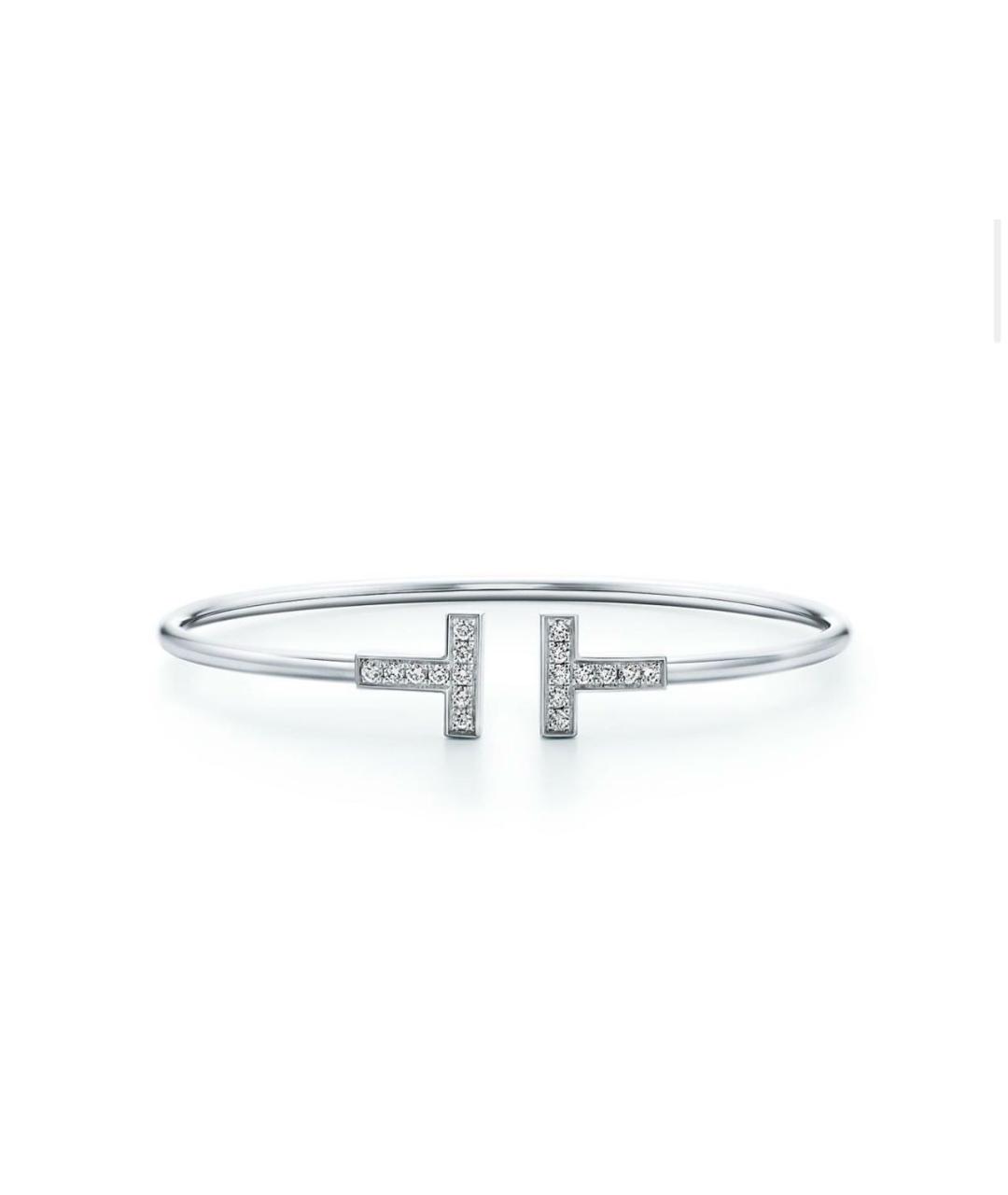TIFFANY&CO Серебряный браслет из белого золота, фото 5