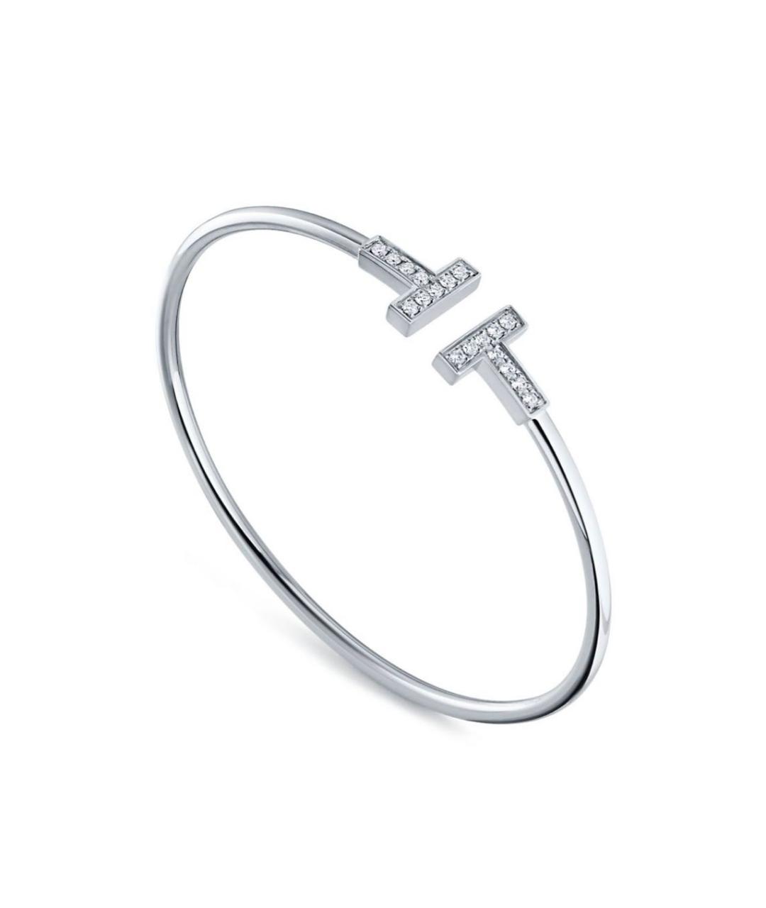 TIFFANY&CO Серебряный браслет из белого золота, фото 2