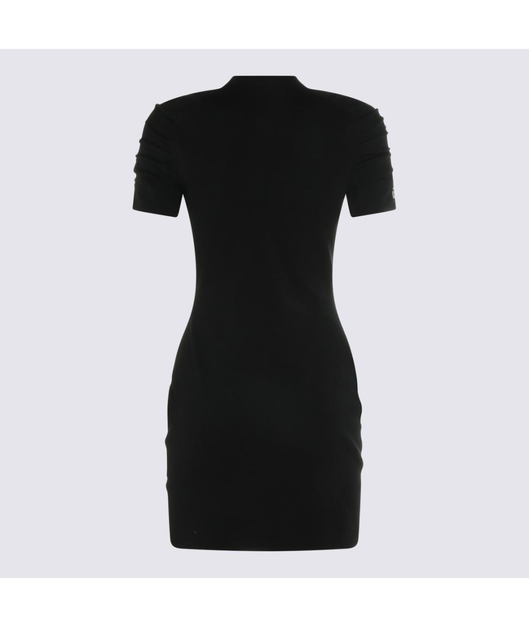 ALEXANDER WANG Черное полиэстеровое вечернее платье, фото 2