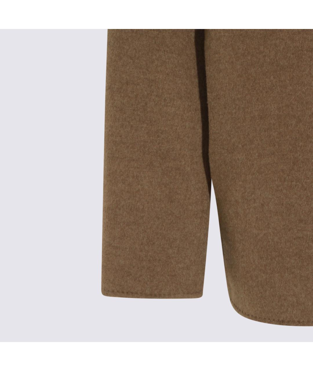 KITON Коричневая кашемировая куртка, фото 3