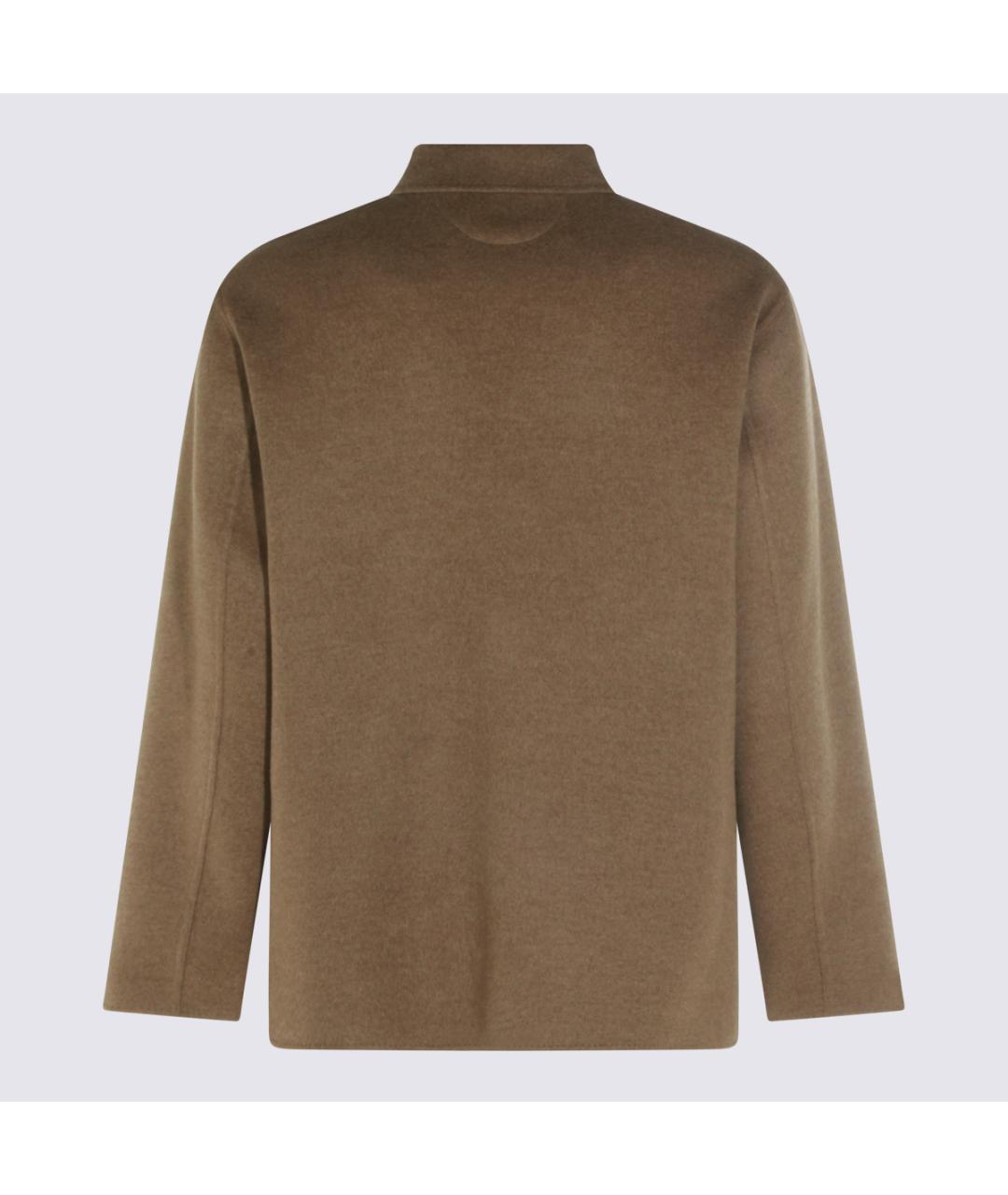 KITON Коричневая кашемировая куртка, фото 2