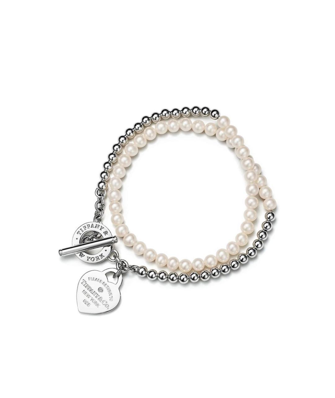 TIFFANY&CO Серебряный серебряный браслет, фото 6