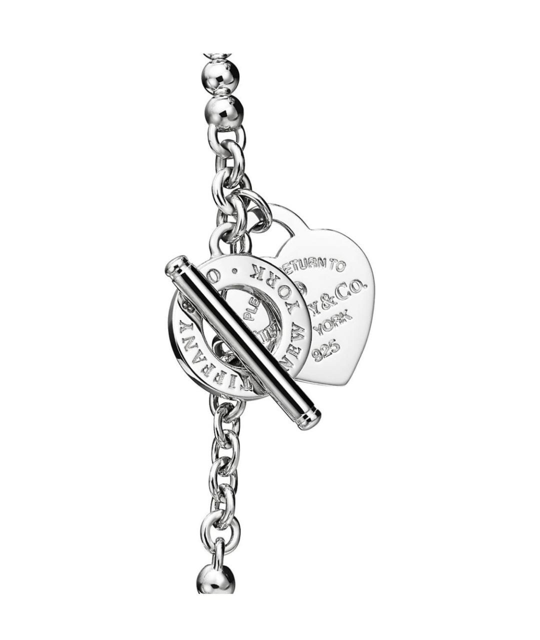TIFFANY&CO Серебряный серебряный браслет, фото 4