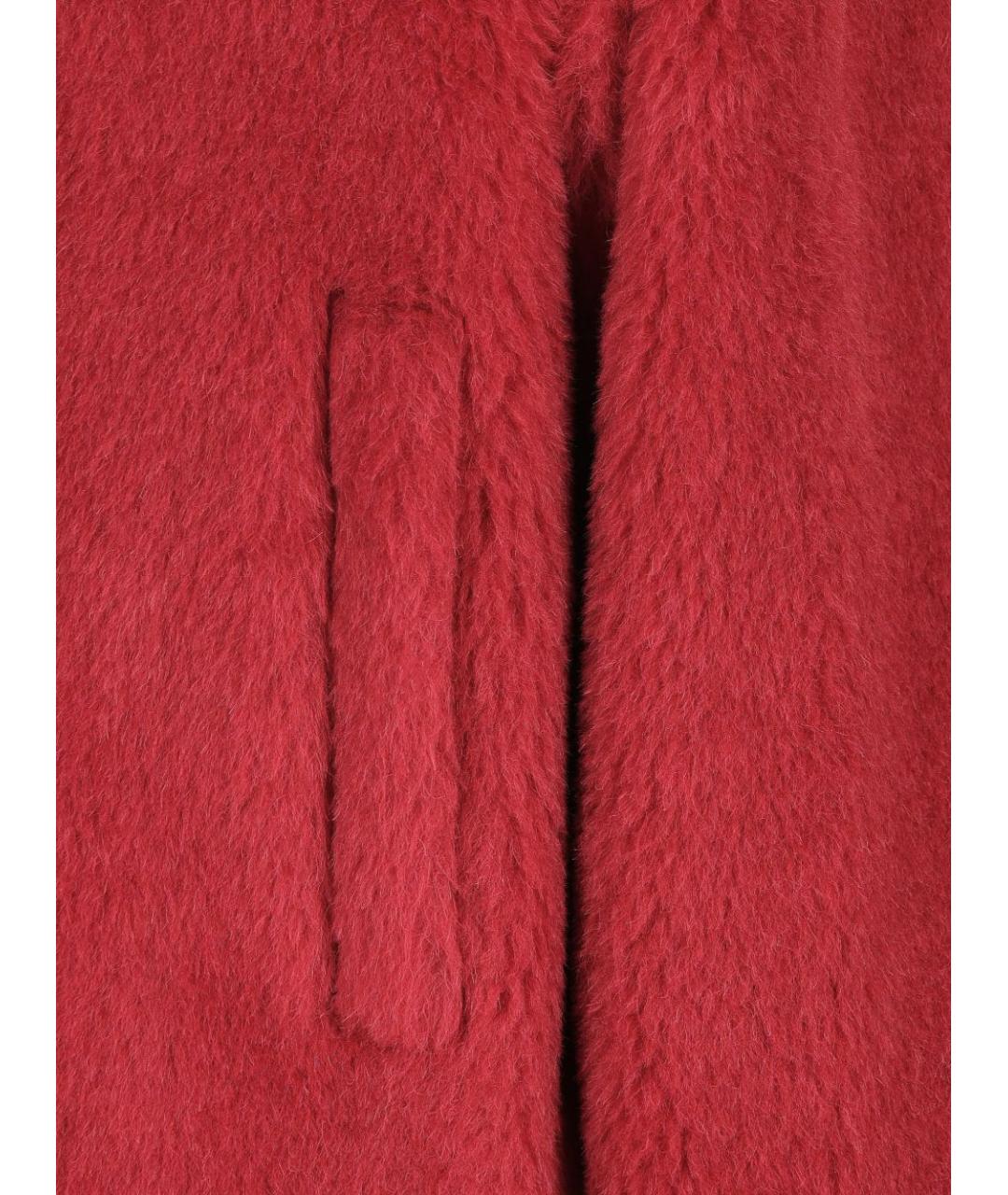 MAX MARA Красное шерстяное пальто, фото 3