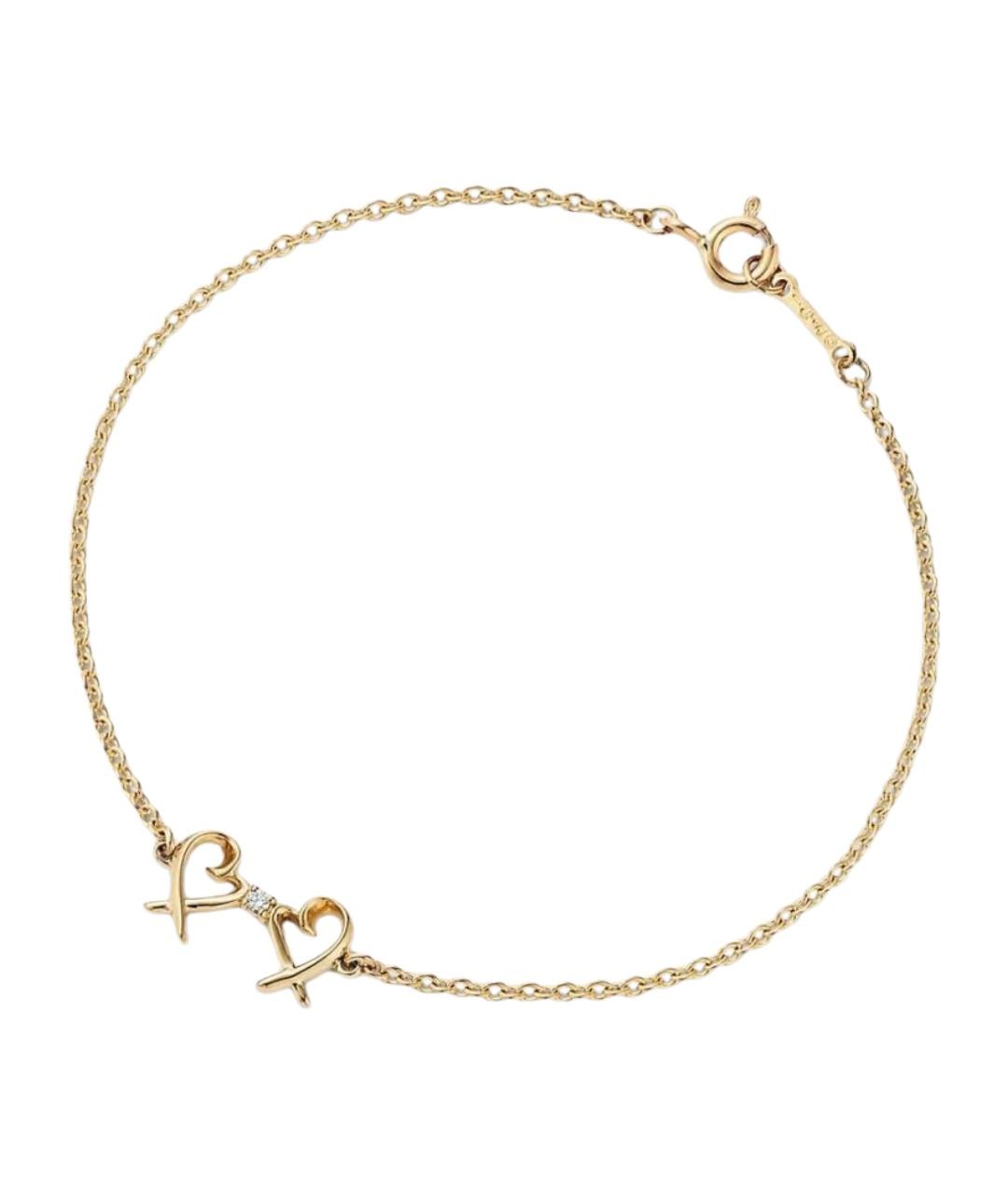 TIFFANY&CO Золотой браслет из желтого золота, фото 1