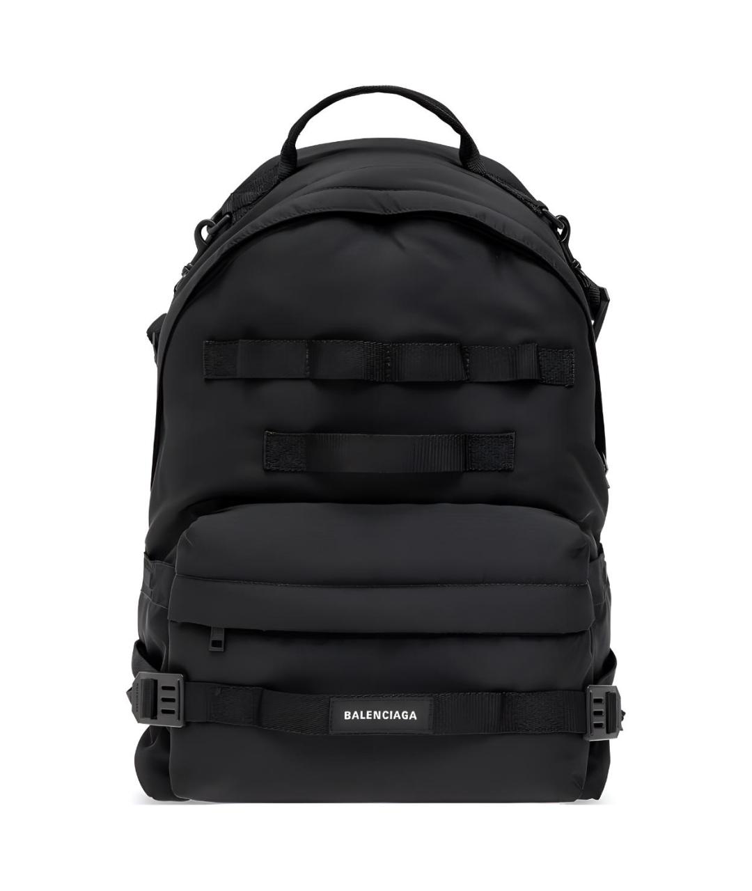 BALENCIAGA Черный рюкзак, фото 1