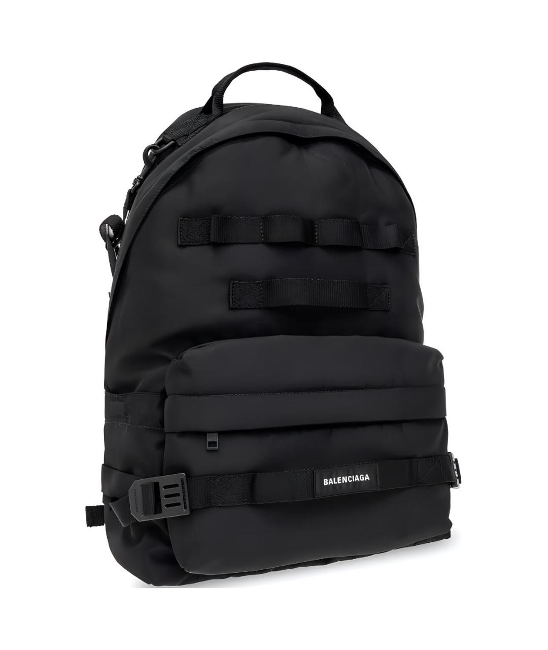 BALENCIAGA Черный рюкзак, фото 2