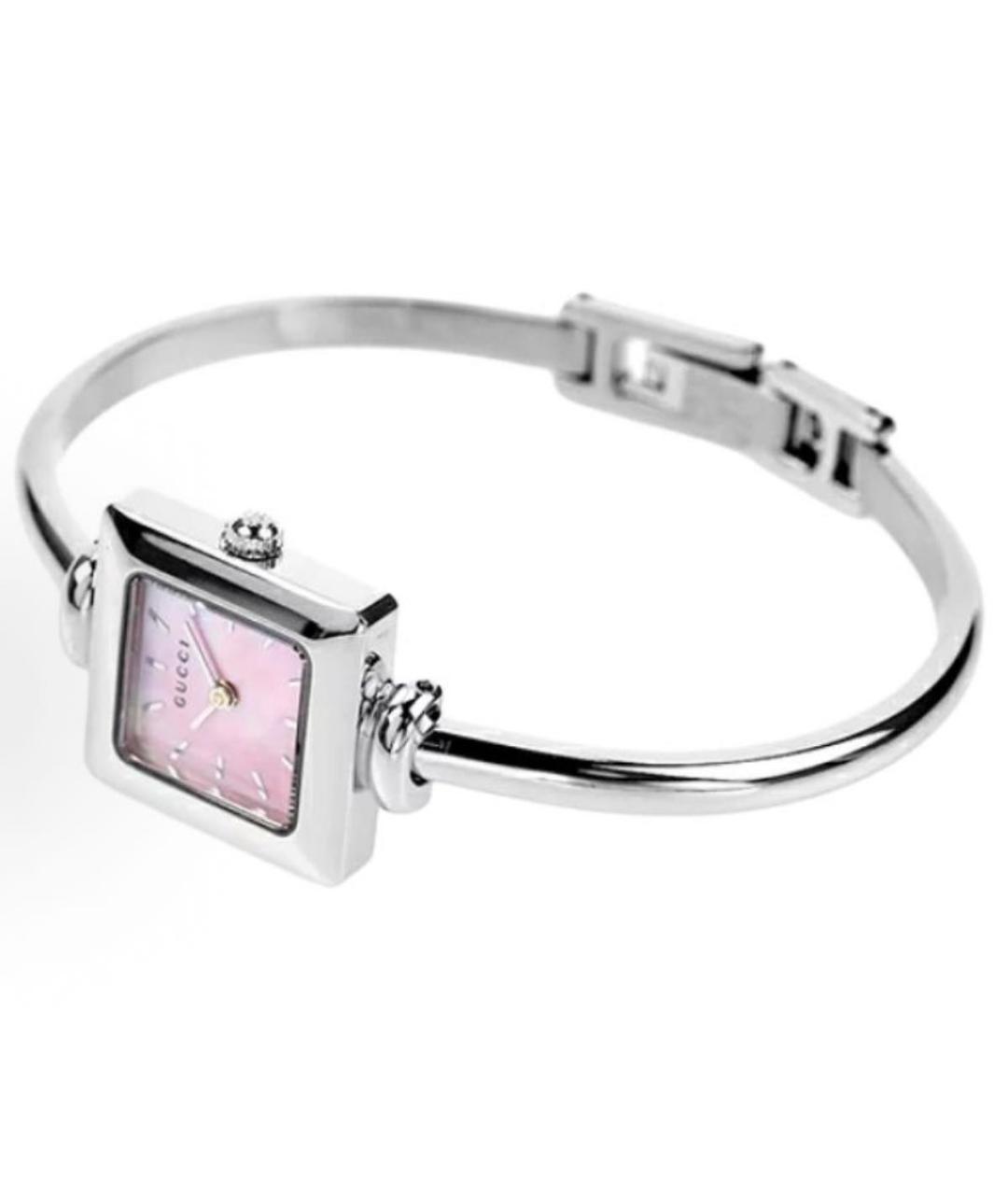 GUCCI Серебряные часы, фото 4