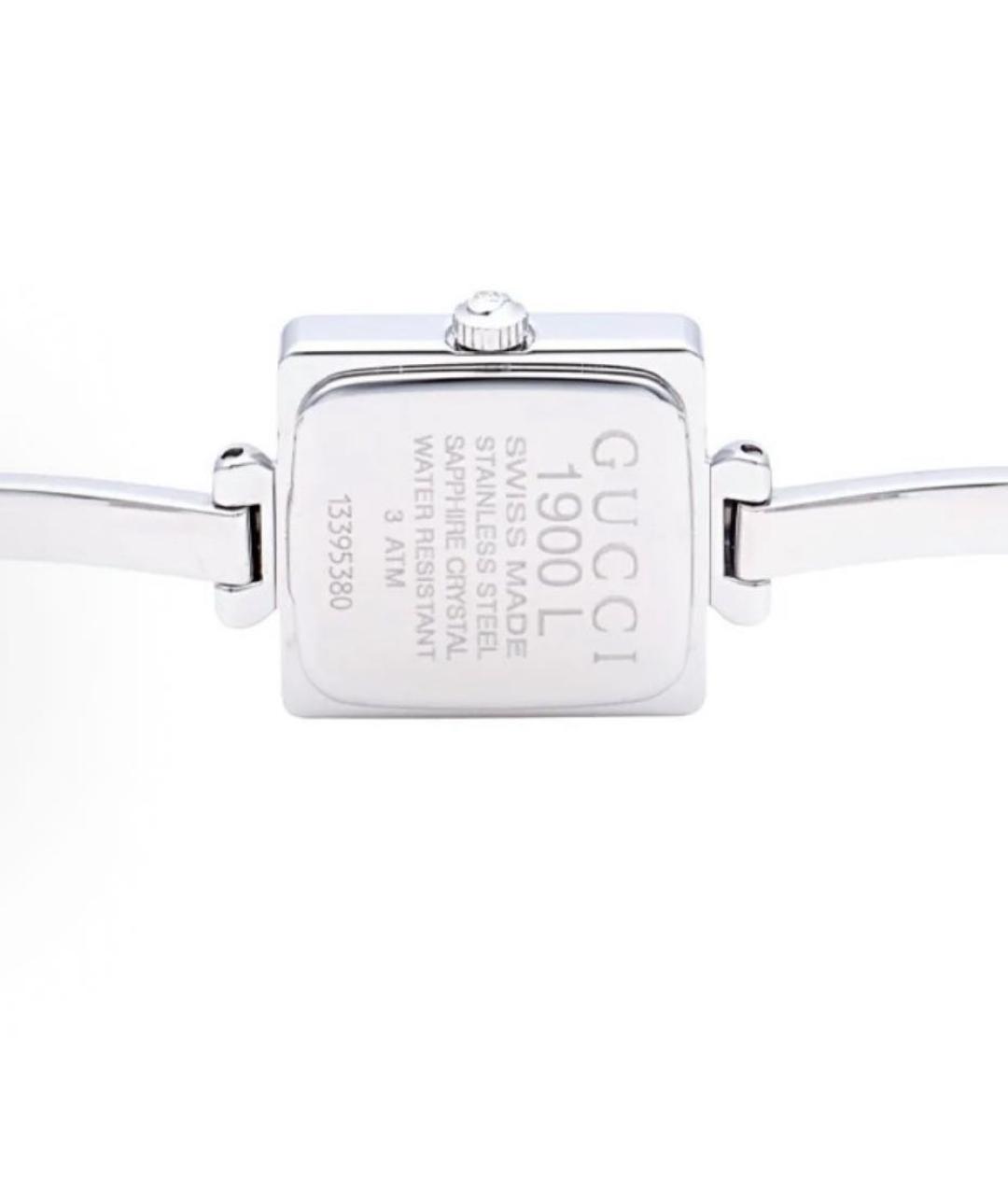 GUCCI Серебряные часы, фото 3