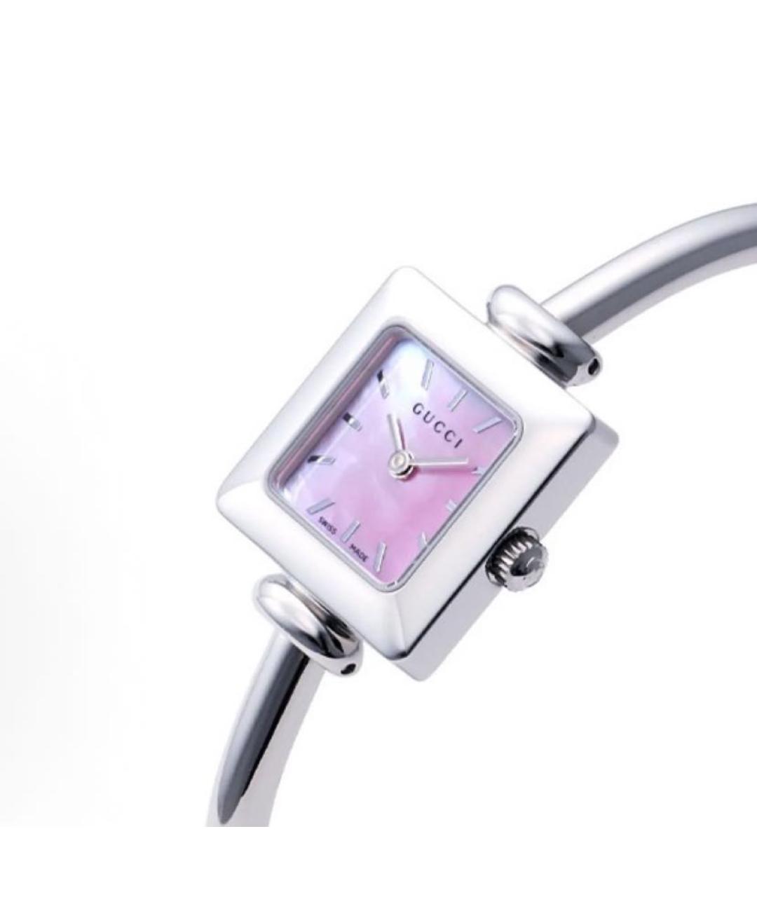 GUCCI Серебряные часы, фото 2