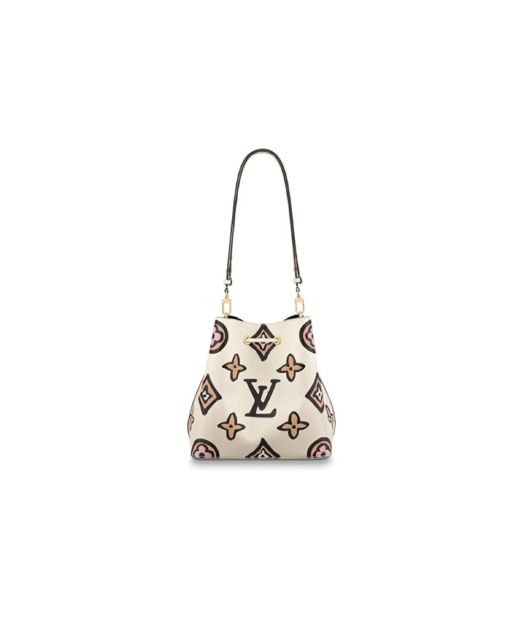LOUIS VUITTON Бежевая сумка через плечо, фото 3