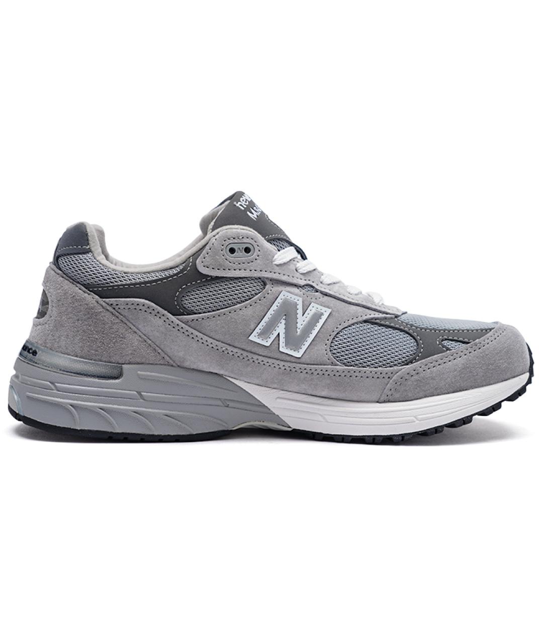 NEW BALANCE Серые низкие кроссовки / кеды, фото 2