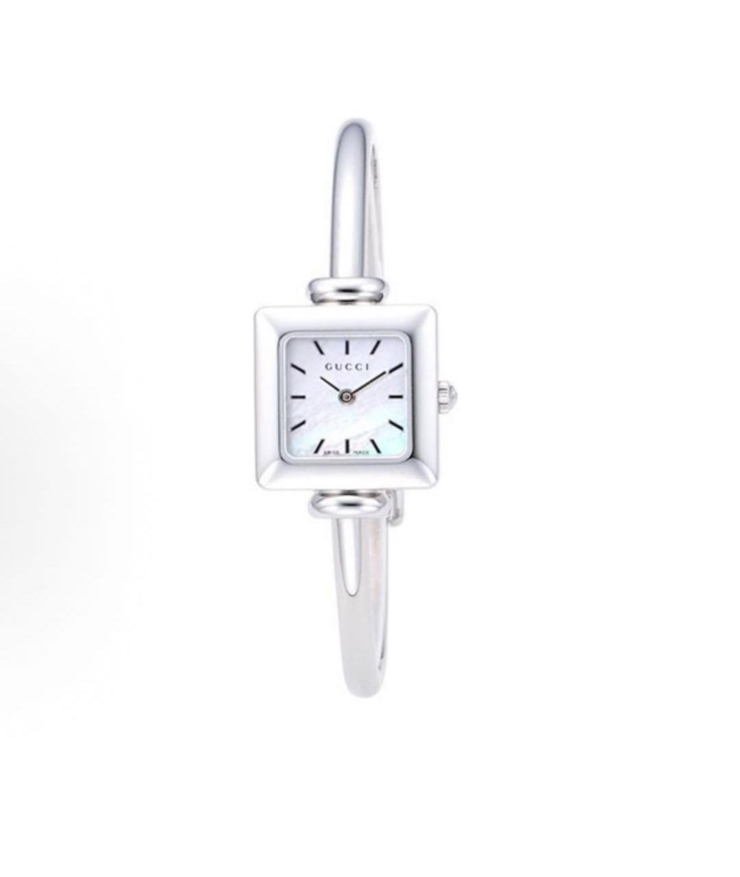 GUCCI Серебряные стальные часы, фото 8