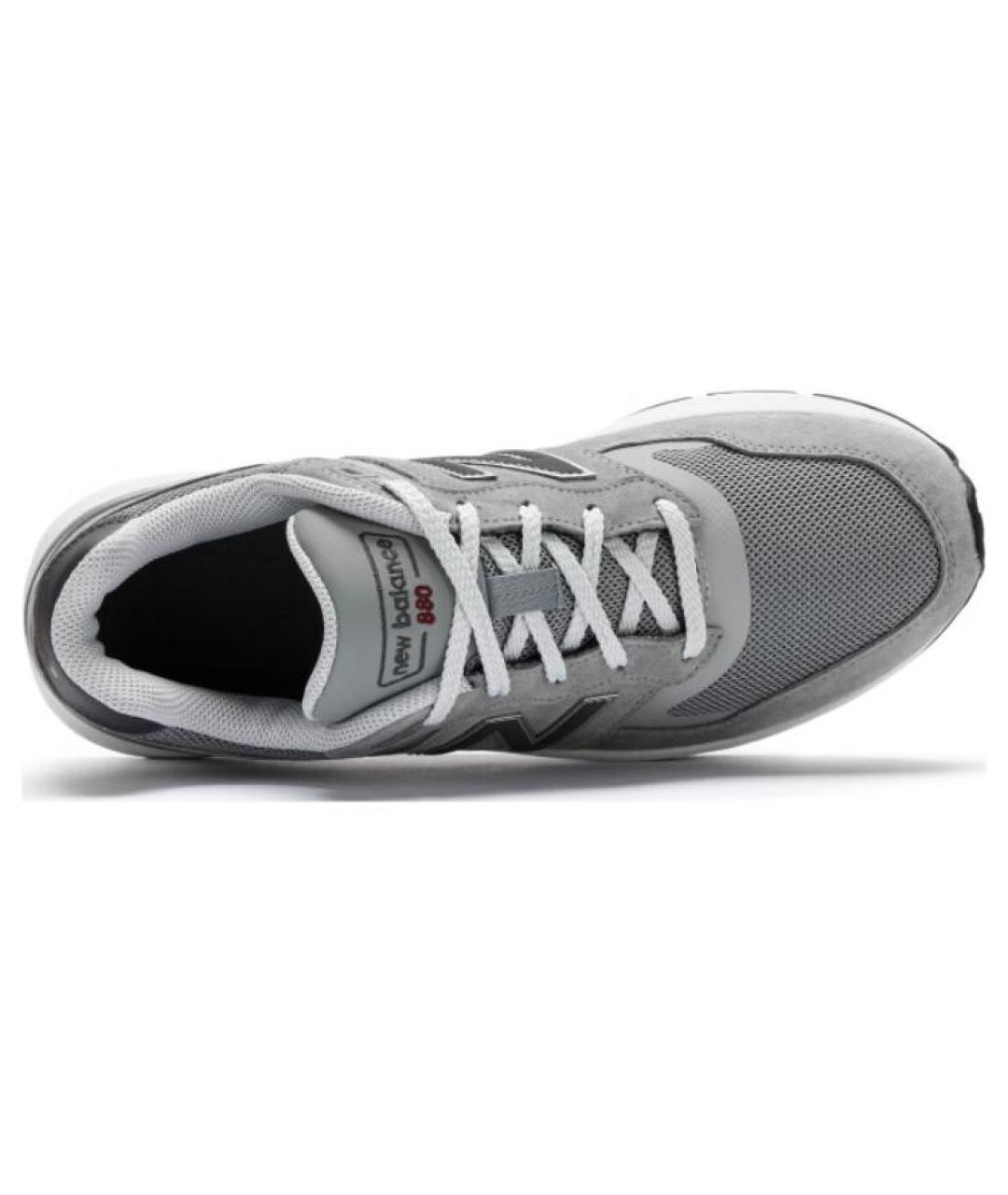 NEW BALANCE Серые низкие кроссовки / кеды, фото 4