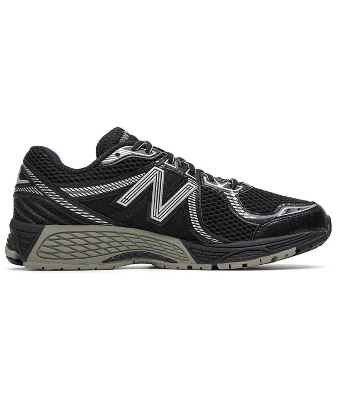 NEW BALANCE Черные текстильные кроссовки, фото 2