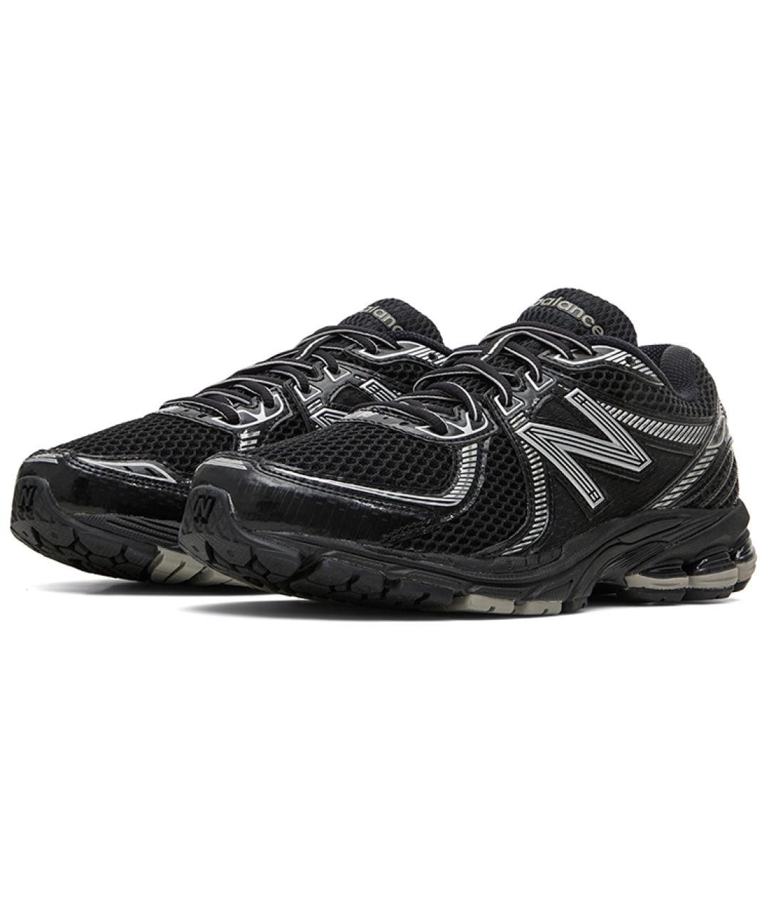 NEW BALANCE Черные текстильные кроссовки, фото 4