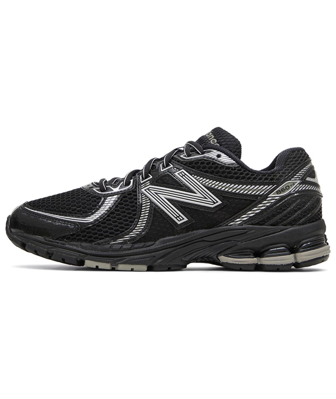 NEW BALANCE Черные текстильные кроссовки, фото 8
