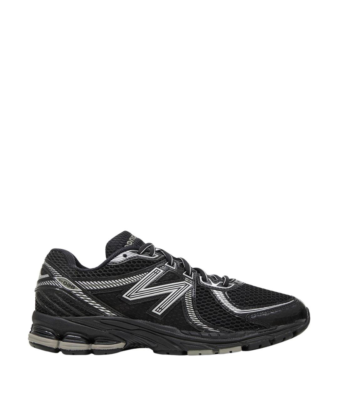 NEW BALANCE Черные текстильные кроссовки, фото 1