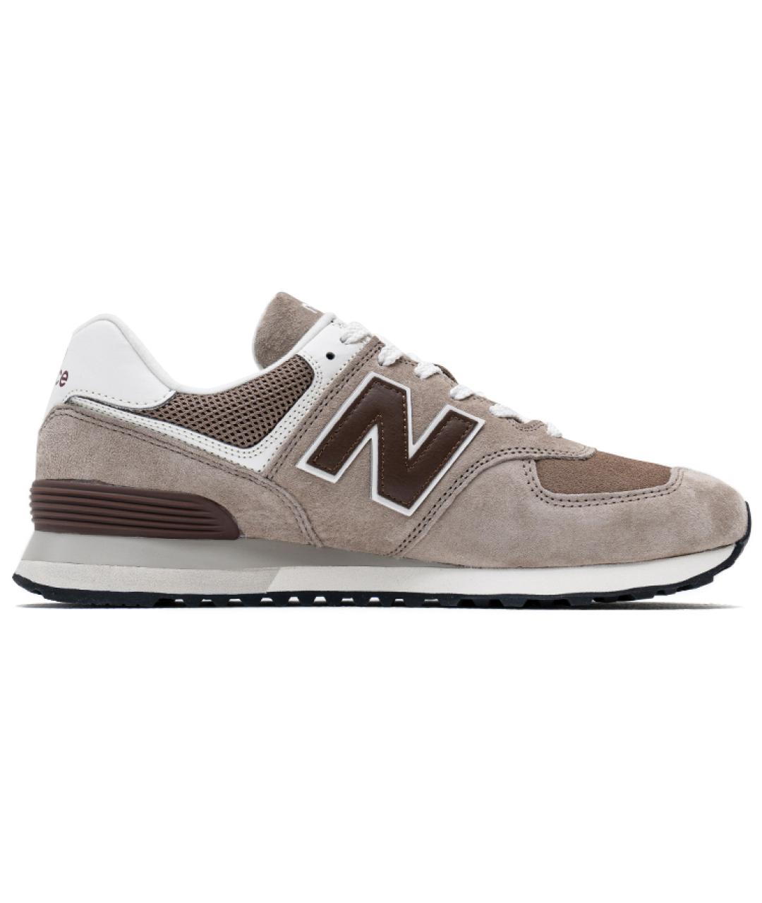 NEW BALANCE Серые кроссовки, фото 3