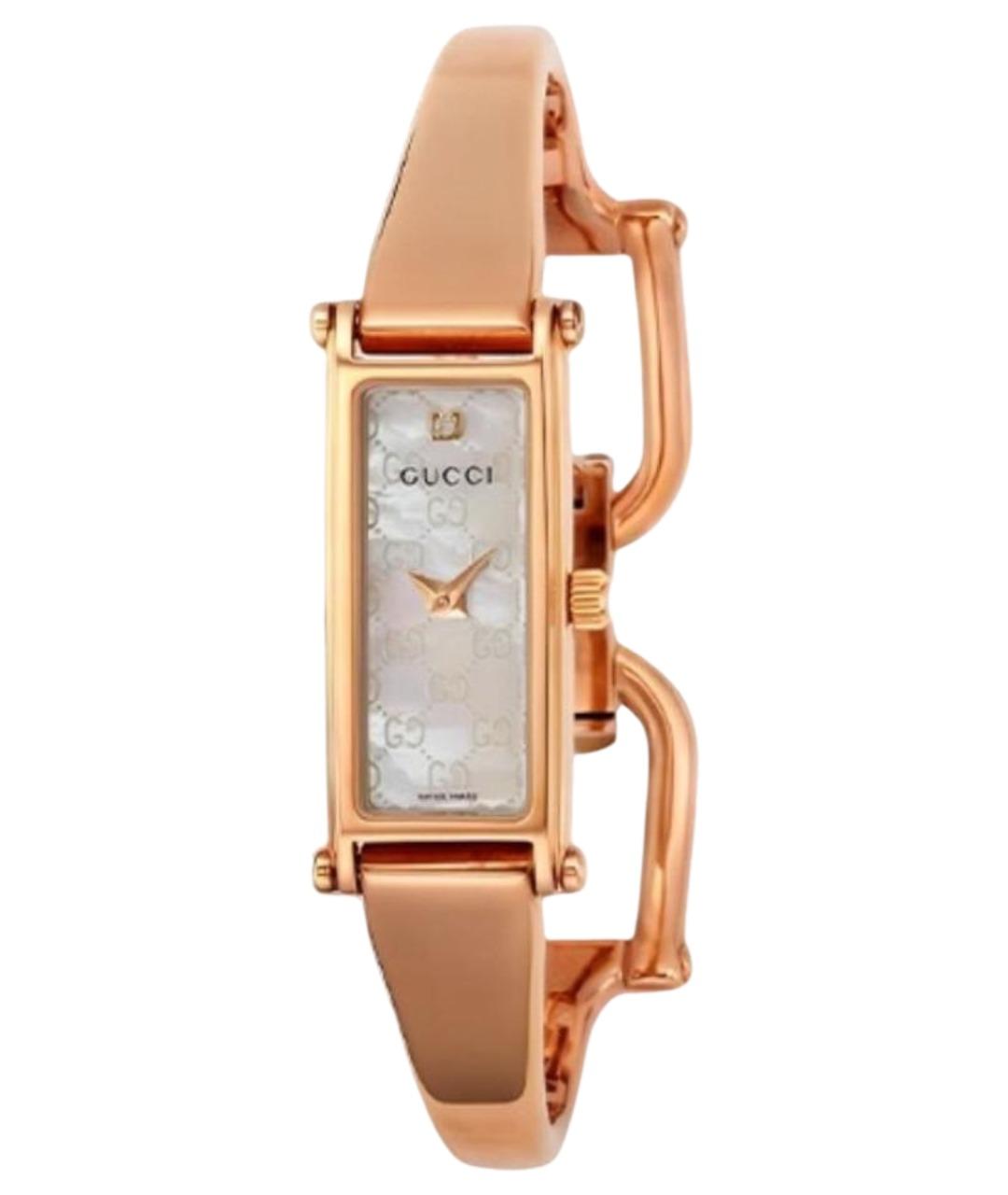 GUCCI Золотые часы, фото 1
