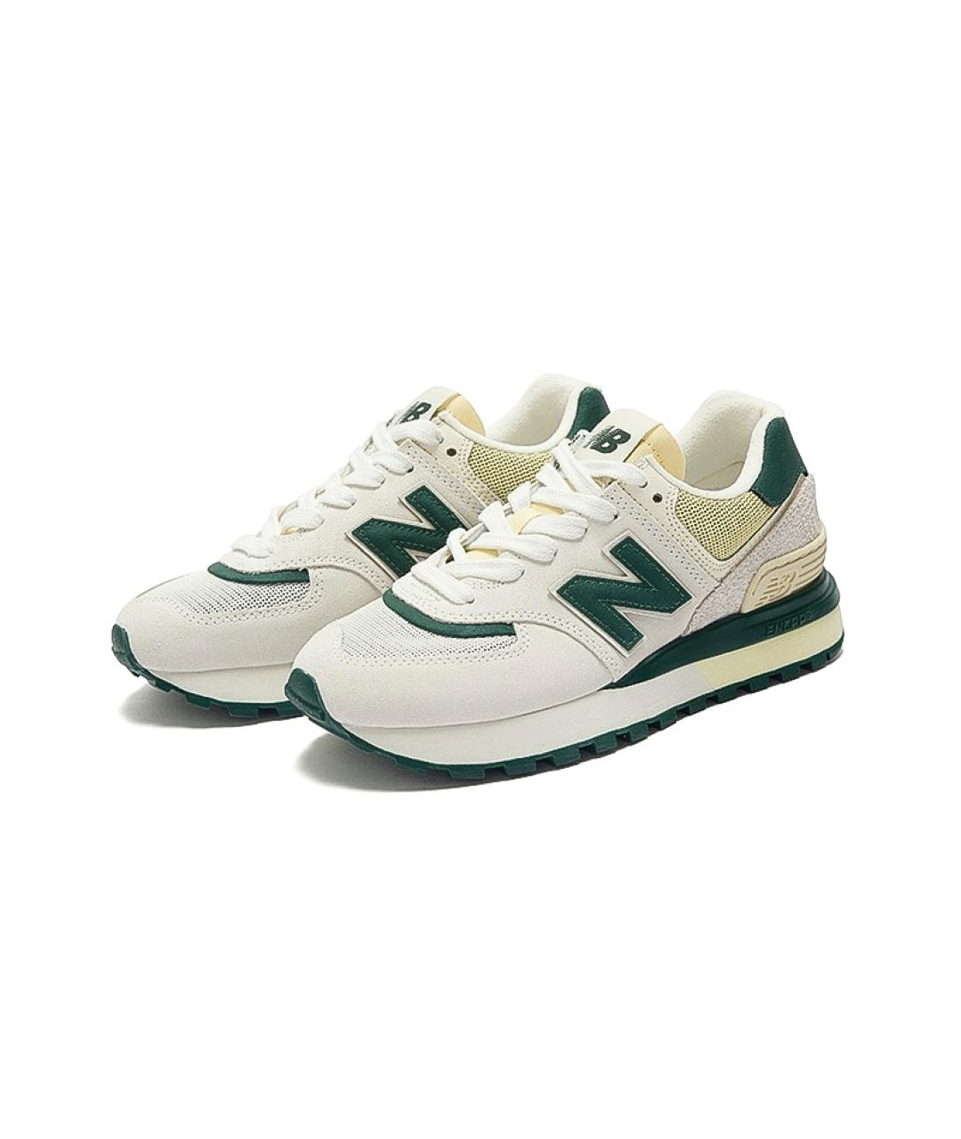 NEW BALANCE Белые низкие кроссовки / кеды, фото 4