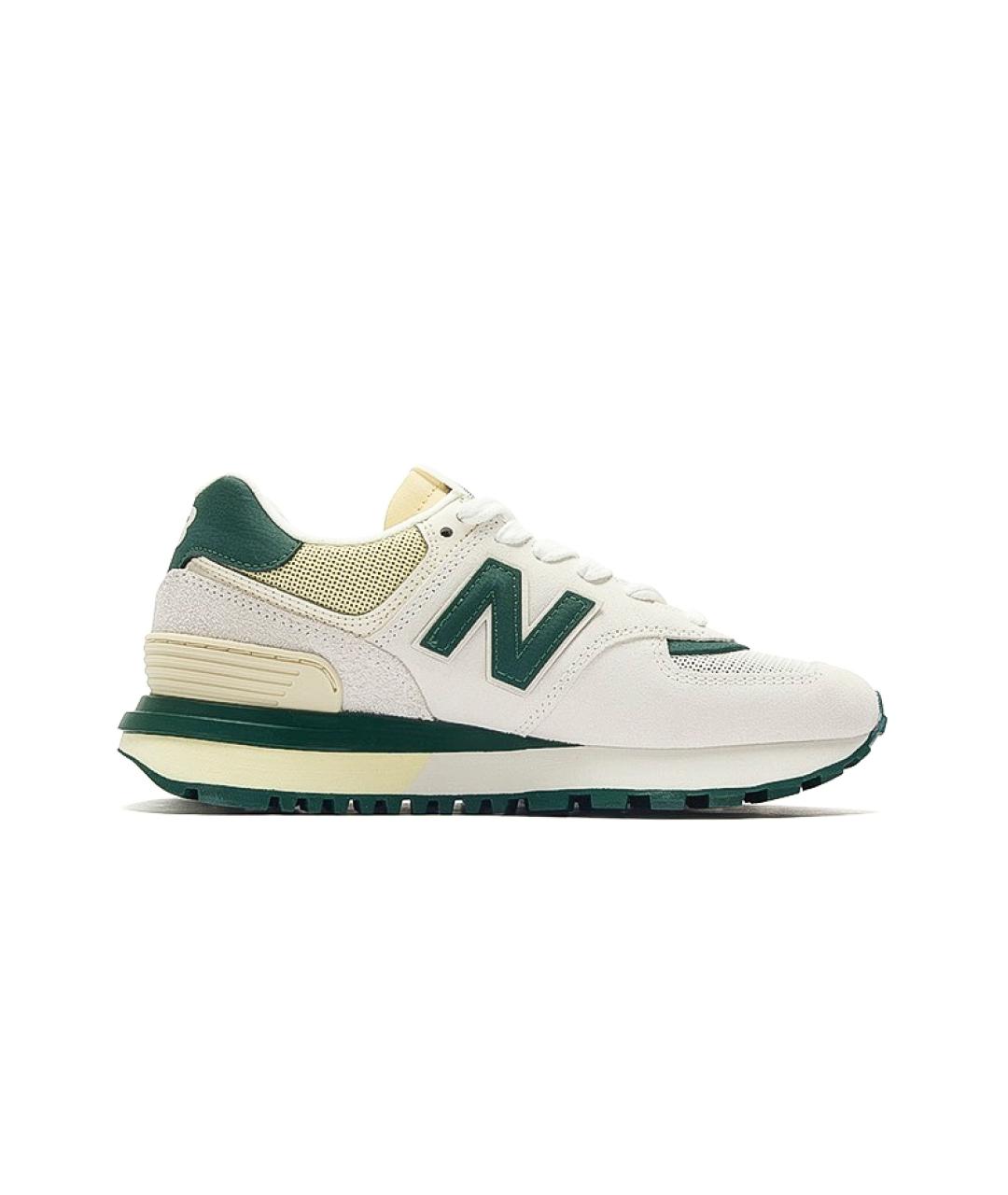 NEW BALANCE Белые низкие кроссовки / кеды, фото 3
