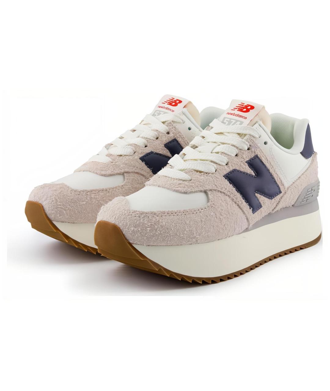 NEW BALANCE Серые кроссовки, фото 3