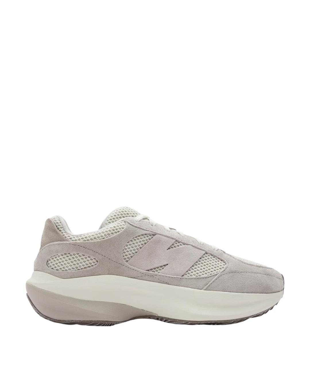 NEW BALANCE Серые замшевые кроссовки, фото 1