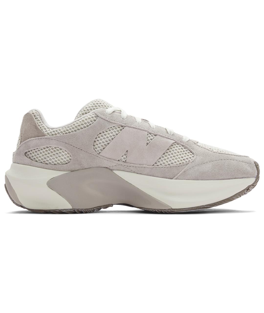NEW BALANCE Серые замшевые кроссовки, фото 2