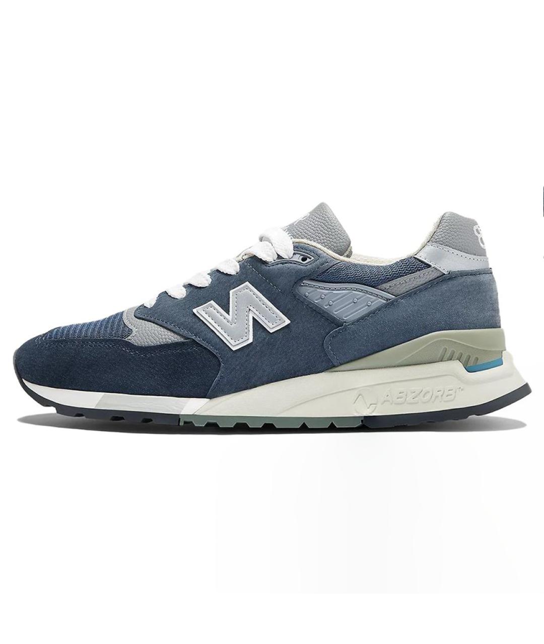 NEW BALANCE Темно-синие низкие кроссовки / кеды, фото 2