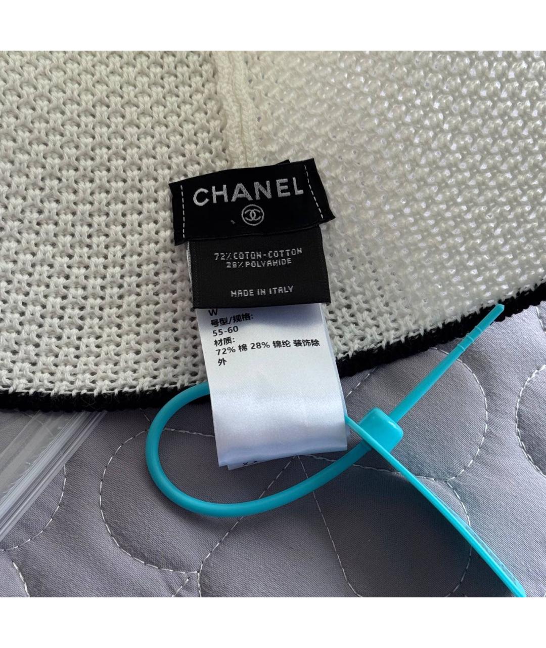 CHANEL Бежевая панама, фото 3