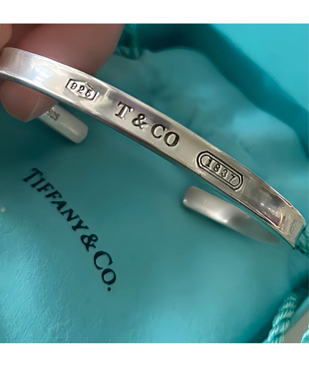 TIFFANY&CO Серебряный серебряный браслет, фото 4
