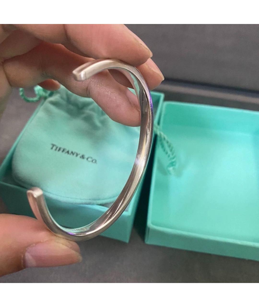 TIFFANY&CO Серебряный серебряный браслет, фото 8