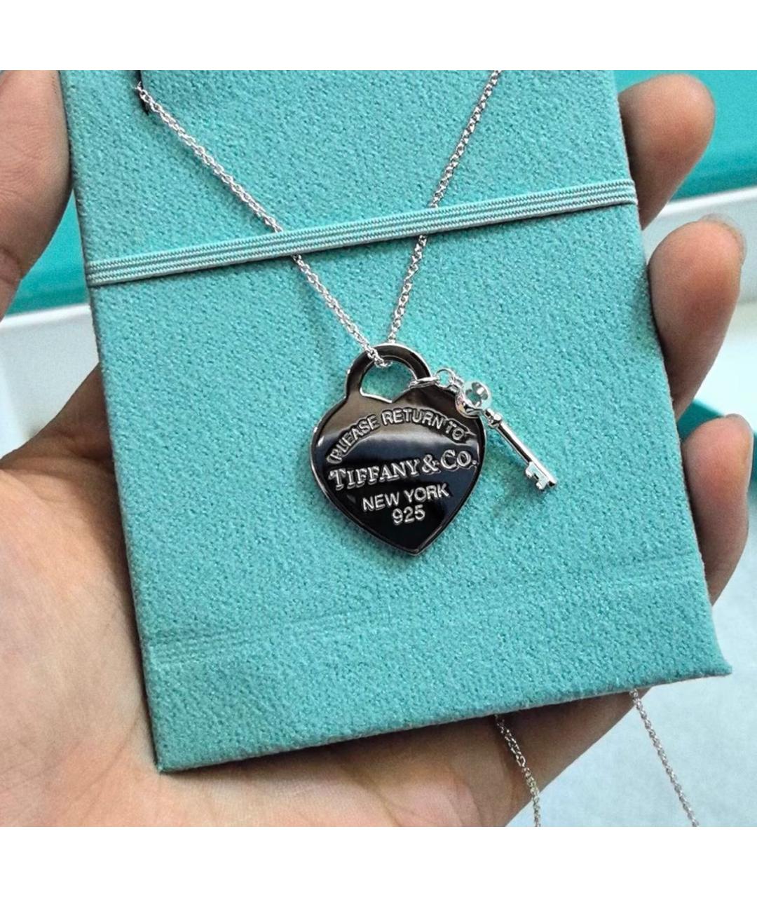 TIFFANY&CO Серебряная серебряная подвеска, фото 2