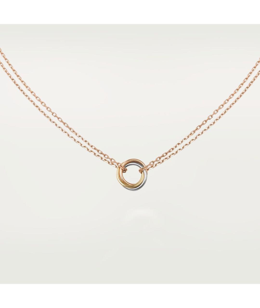 CARTIER Золотое колье из розового золота, фото 8