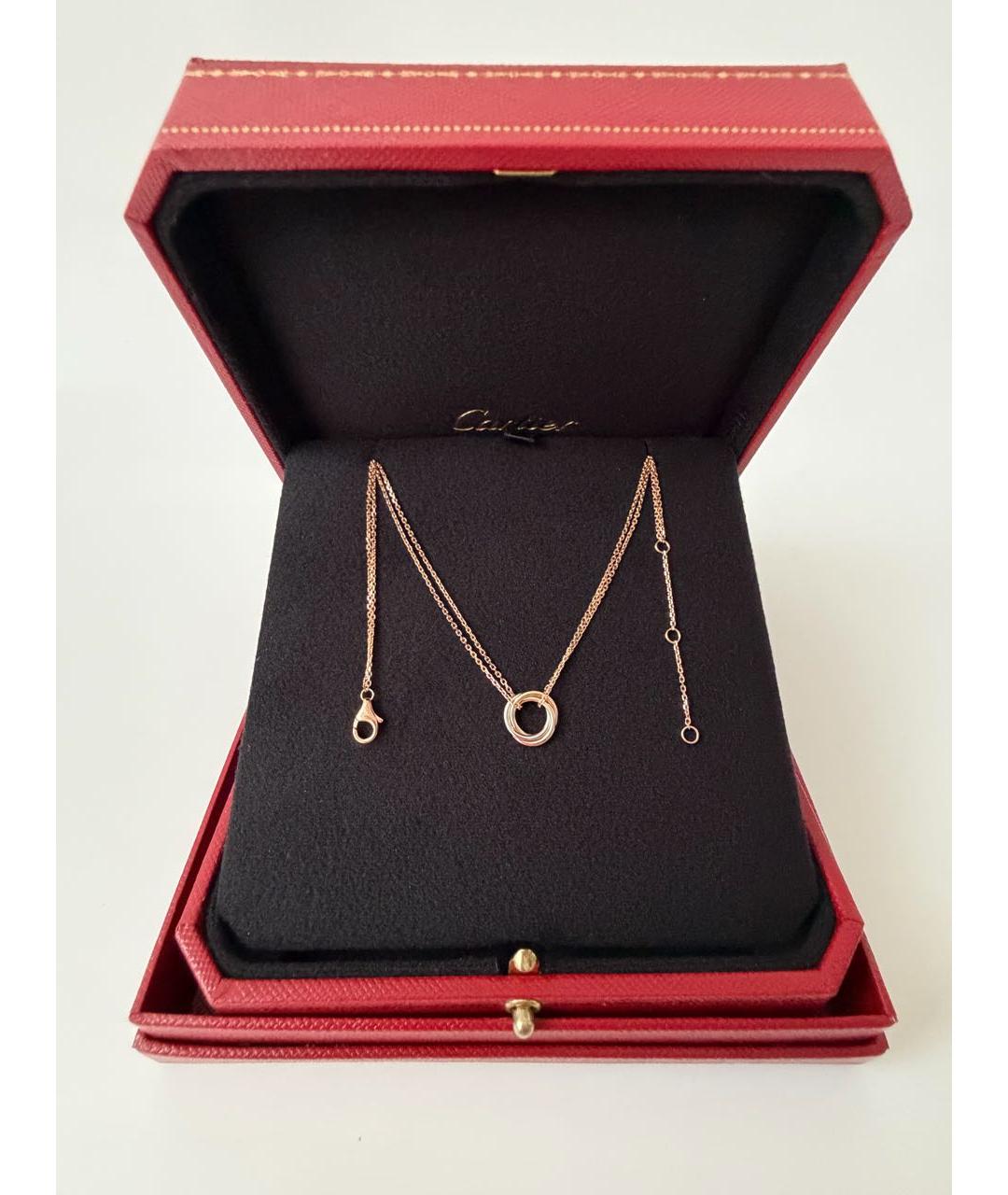 CARTIER Золотое колье из розового золота, фото 4