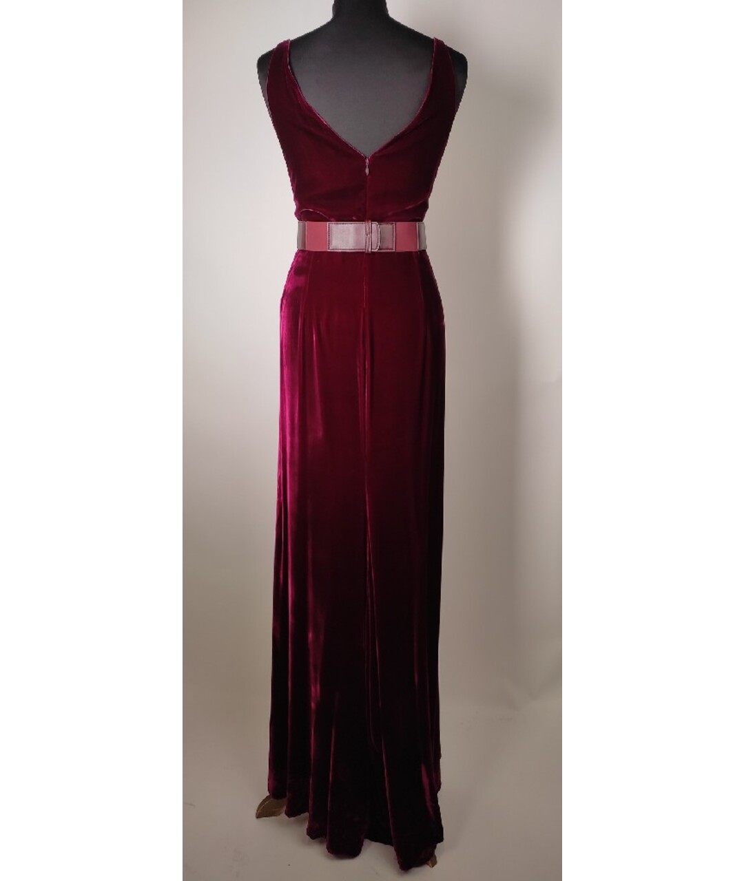 STELLA MCCARTNEY Бордовое платье, фото 3