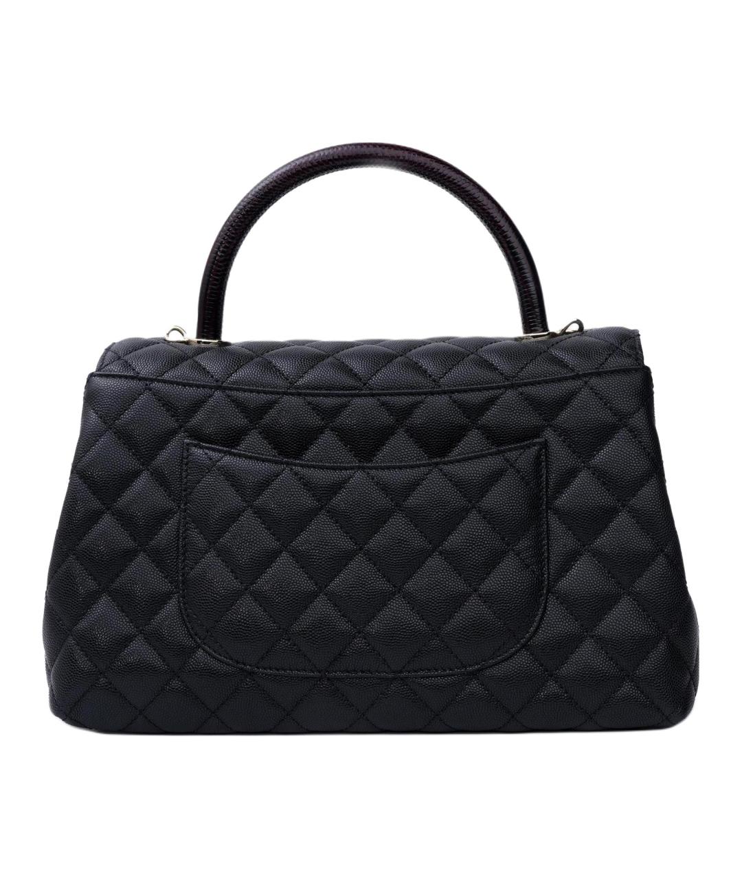 CHANEL Черная сумка через плечо, фото 3