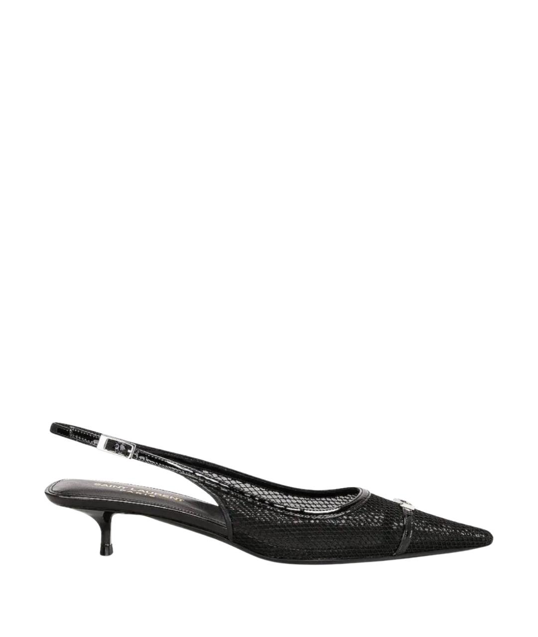 SAINT LAURENT Черные туфли, фото 1