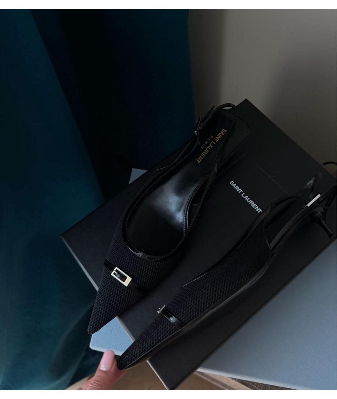 SAINT LAURENT Черные туфли, фото 7