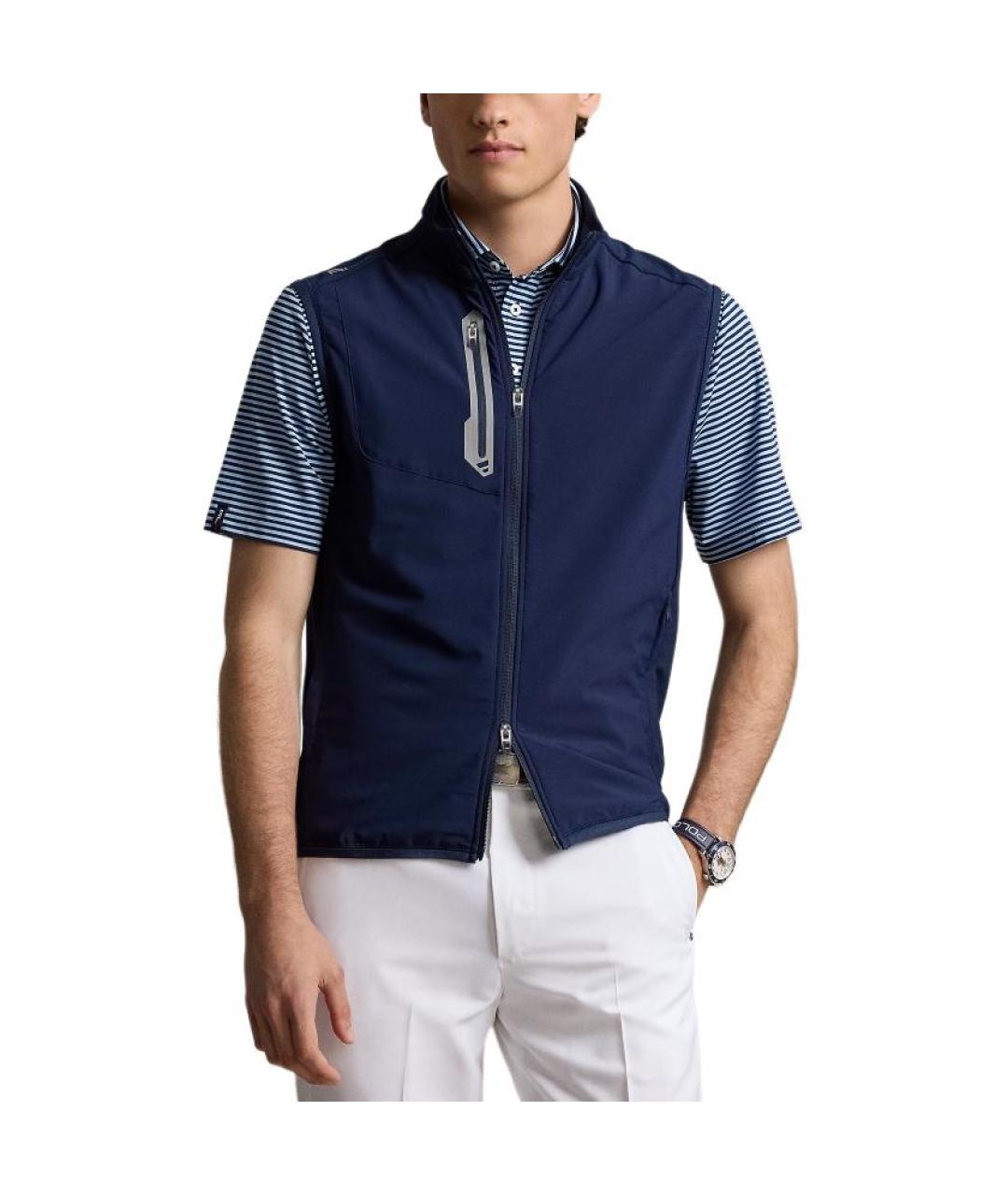 POLO RALPH LAUREN Синий жилет, фото 3