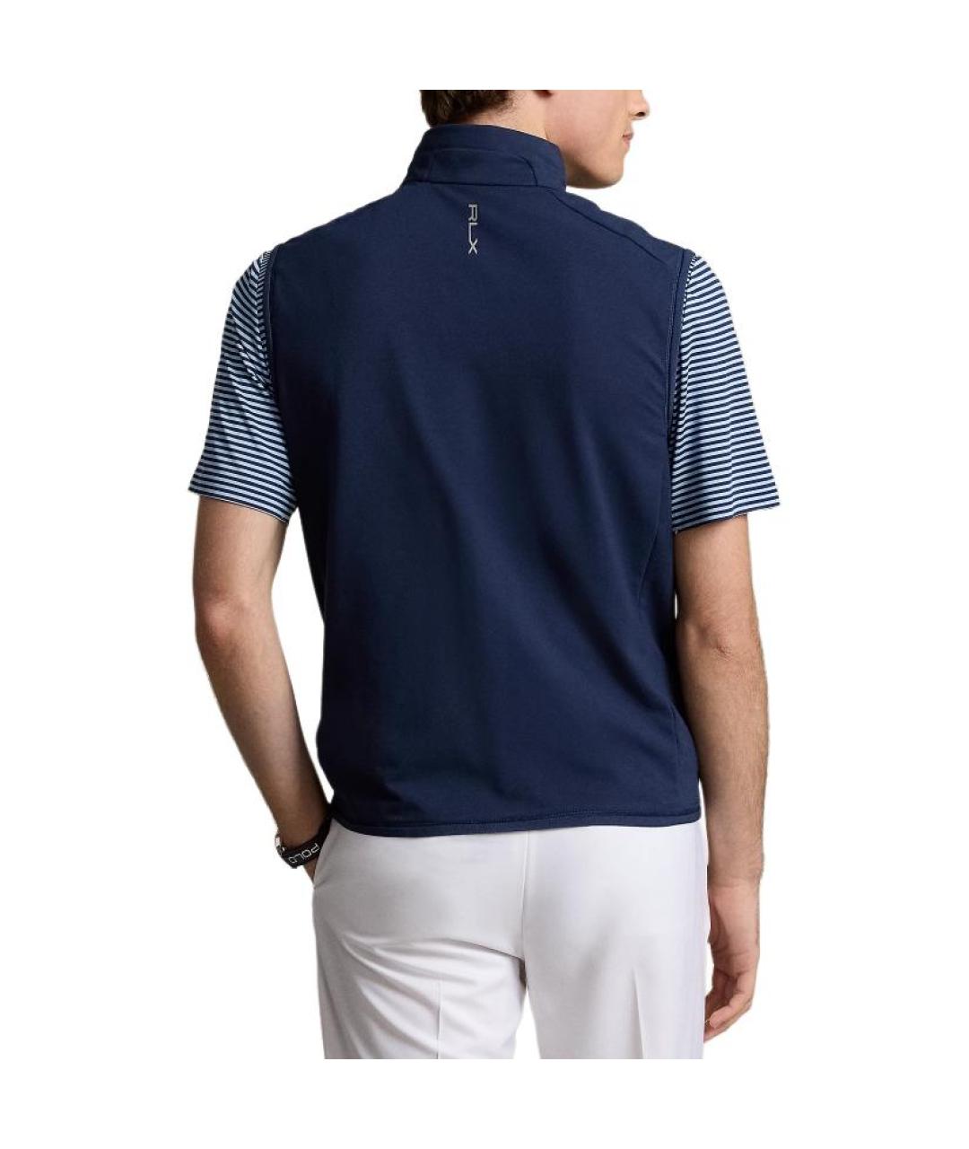 POLO RALPH LAUREN Синий жилет, фото 4