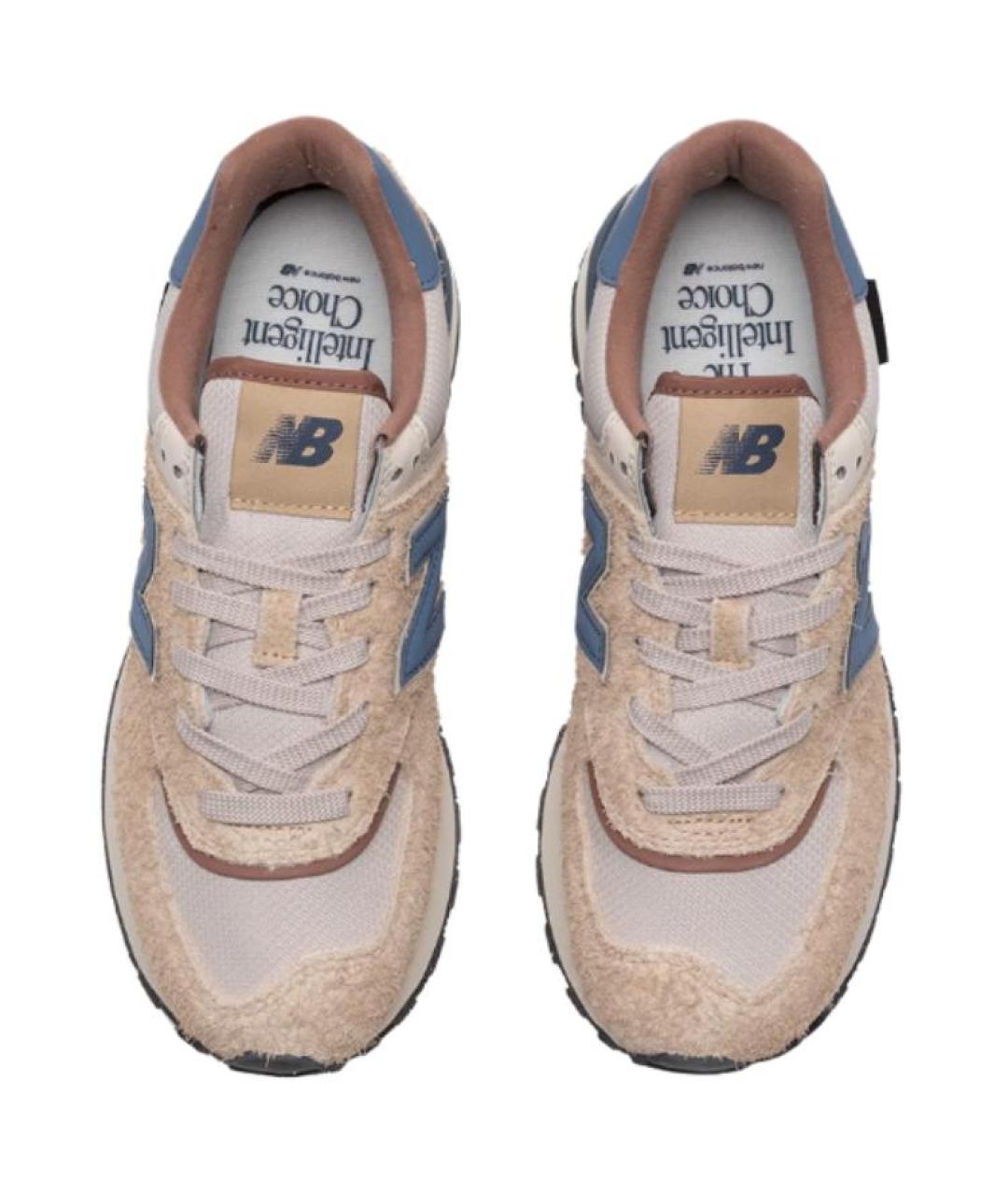 NEW BALANCE Бежевые кроссовки, фото 4