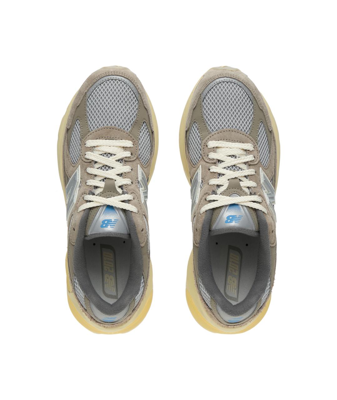 NEW BALANCE Серые низкие кроссовки / кеды, фото 6